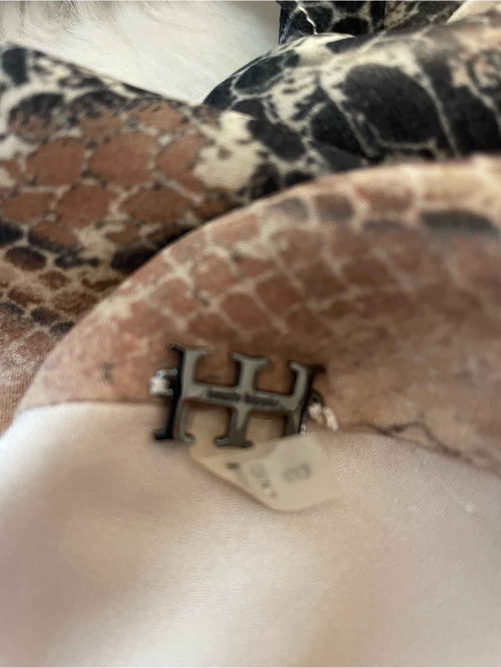 Haute Hippie Snake Print Blouse - Picture 9 of 14